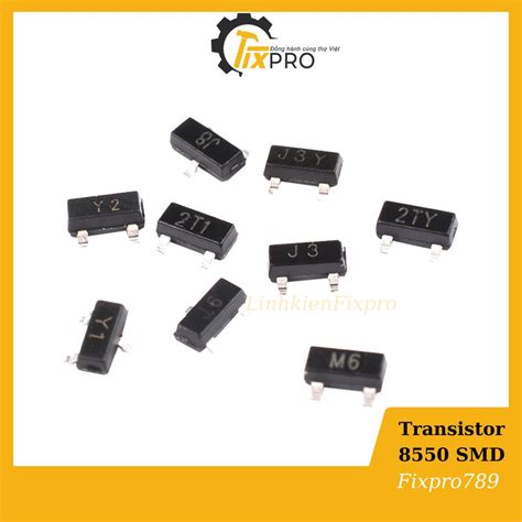 20 Chiếc Transistor S8550 8550 Smd 05a 40v Sot 23 Chân Dán Chất Lượng