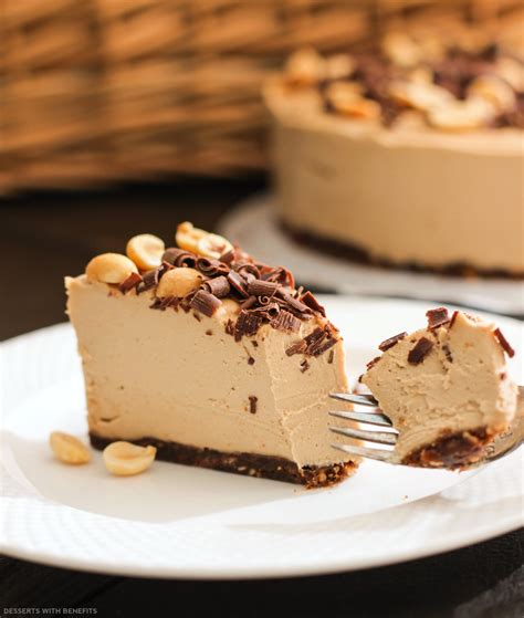 Desserts With Benefits Healthy Chocolate Peanut Butter Raw Cheesecake ...