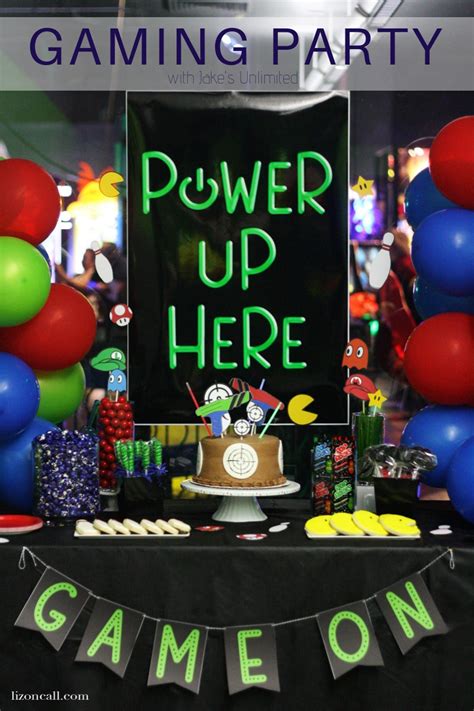 Ultimate Gaming Party Free Printables — Liz On Call