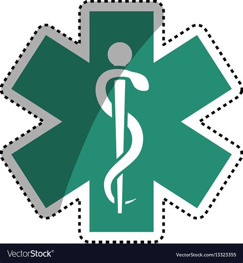 Medical healthcare symbol Royalty Free Vector Image