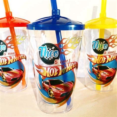Copo 500 Ml Personalizado Hot Wheels Elo7 Produtos Especiais