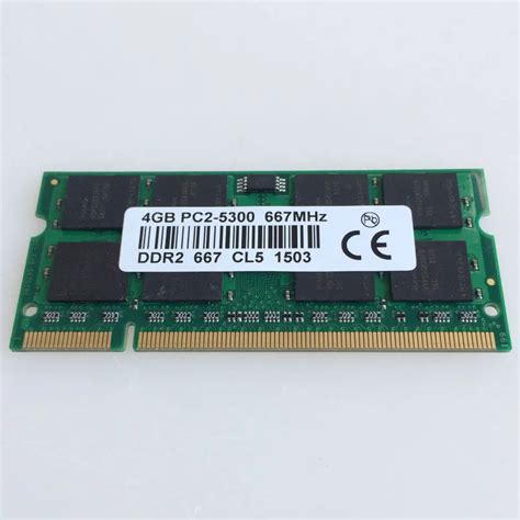 4GB PC2 5300S DDR2 667 667Mhz DDR2 Laptop Memory CL5.0 SODIMM Notebook ...