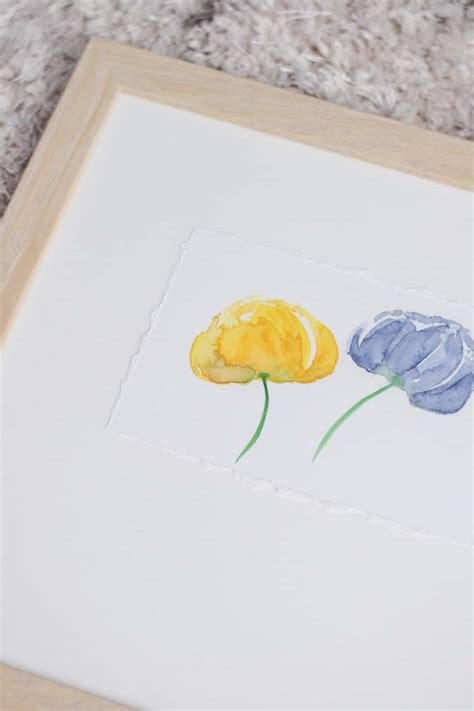 Watercolor Painting How To Perfectly Frame Your Art