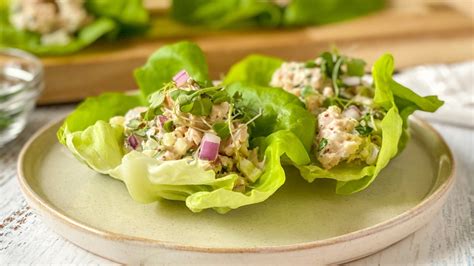 Tuna Lettuce Wraps Recipe