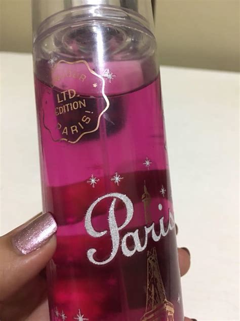 Bath And Body Works BBW Paris Perfume Mist Beauty Personal Care Fragrance Deodorants On