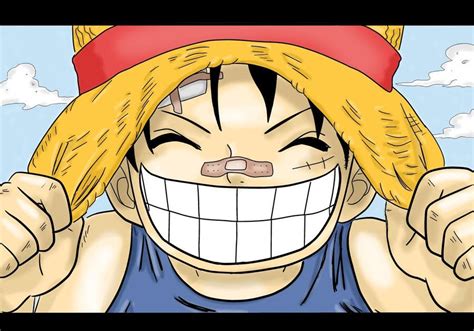 Anikam Anime Luffy Smile