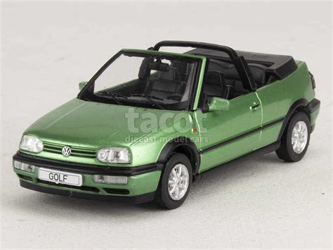 Volkswagen Golf III Cabriolet 1995 IXO 1 43 Autos Miniatures Tacot