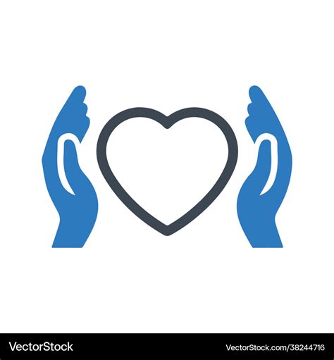 Palliative Care Icon Royalty Free Vector Image