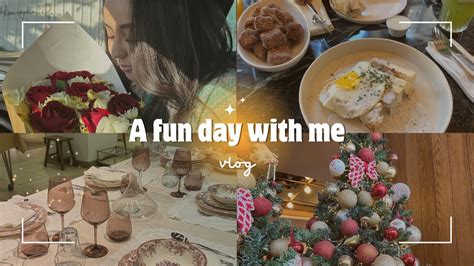 Vlog A Fun Day With Me 👩🏻‍ ️‍👨🏻💐brunch🍳🌯🍹shopping🕯️🫙🌊 Haul🤩 دوزو معايا