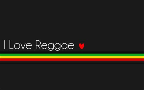 I Love Reggae Wallpaper