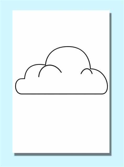 Looking for a Cloud Template? 10 Free Printable Cloud Templates for ...