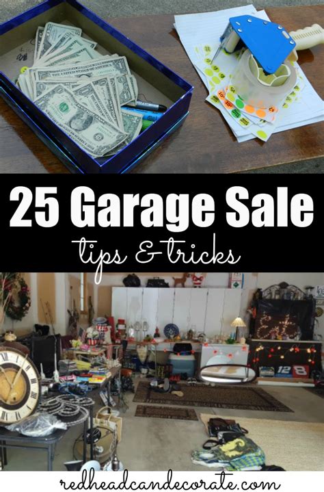 25 Garage Sale Tips
