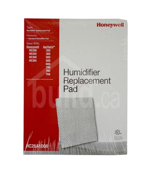 Hc26a1008 Honeywell Hc26a1008 Home Humidifier Pad He260 He265 He360