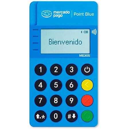 Mercado Pago Point Blue Kit Terminal Qr Tarjeta Lector De