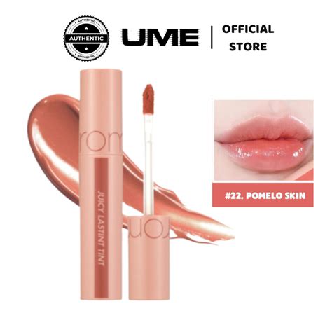 Son Romand B Ng Juicy Lasting Tint M U Juicy Pomelo Skin Bare Nude Beige T Nhi N Ml