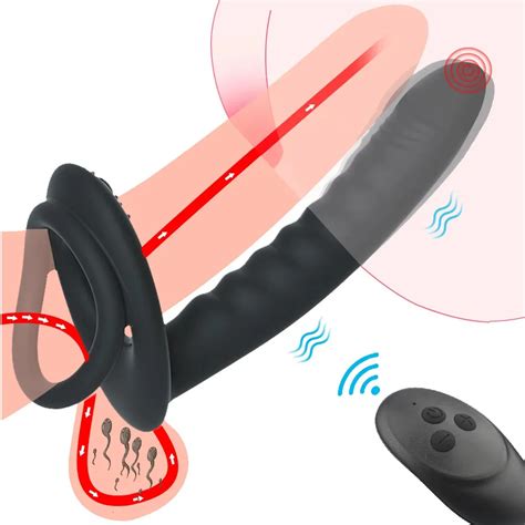 Vibratoren 10 Frequenz Double Penetration Anal Plug Dildo Butt Vibrator Für Männer Strap On