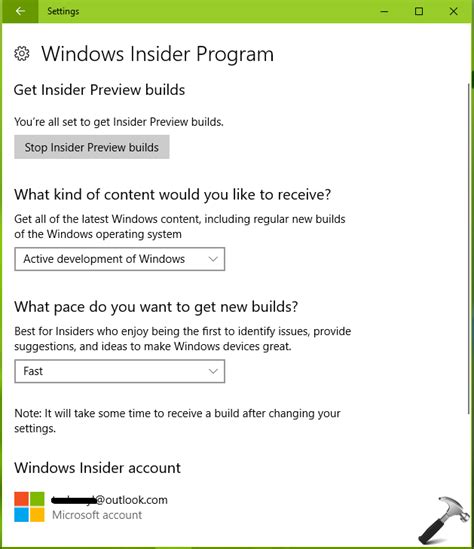 How To Get Insider Preview Builds In Windows