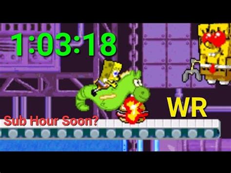 SpongeBob SquarePants Battle For Bikini Bottom GBA Any Speedrun In World Record