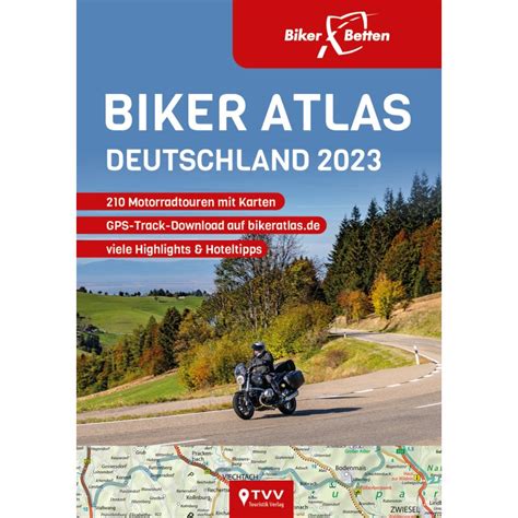 Biker Atlas DEUTSCHLAND 2023 210 Motorradtouren 12 95