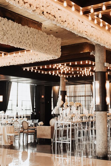 Industrial Chic Wedding Venue Industrial Chic Interior White Weddings