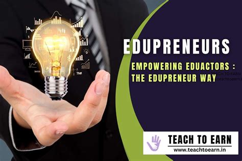 Teach To Earns Roadmap For Becoming An Edupreneur Teachtoearn