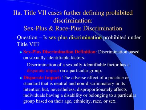 Ppt Constitutional Limits On Sex Based Discrimination Note Kw Kay West Text Bfw Blau