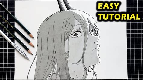 How To Draw Power Chainsaw Man Easy Drawing Step By Step Youtube