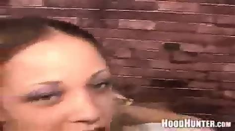 Hot Ebony Sucks His Black Cock