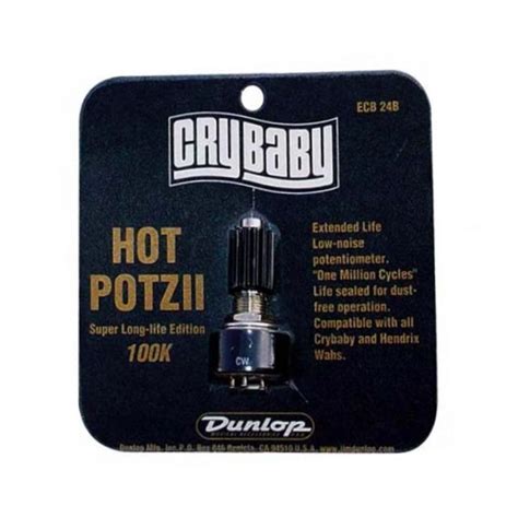 Potenciómetro Cry Baby Hot Potz II K Dunlop Axcess Instrumentos Musicales Audio