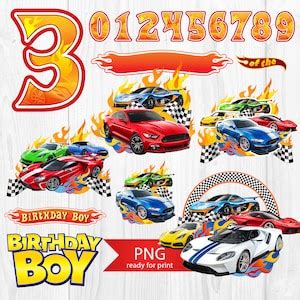 Hot Wheels Birthday Etsy