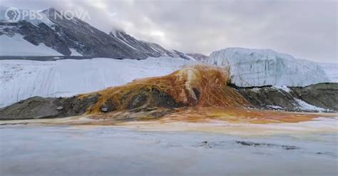 Researchers Solve The Mystery Behind Bleeding Antarctica Waterfall