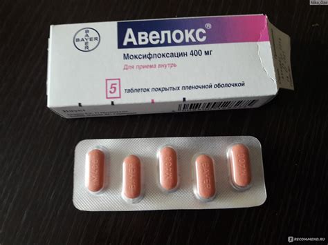 Антибиотик Авелокс – Telegraph