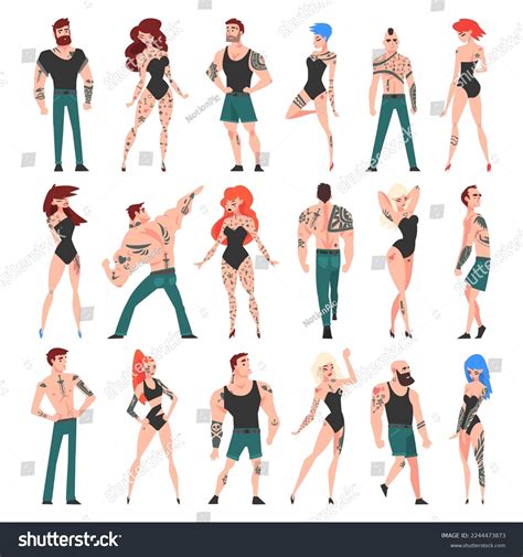 111 Tattoo Designs Naked Women Men Images Stock Photos Vectors Shutterstock