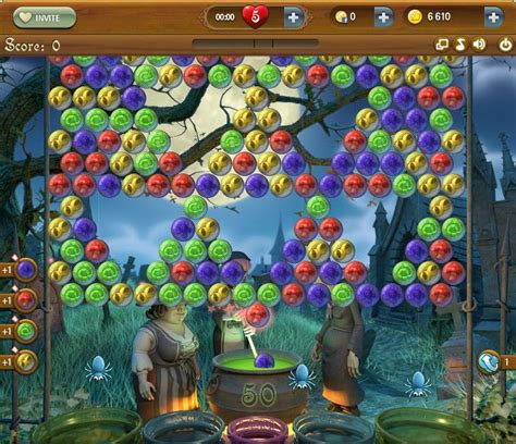 Screenshot Of Bubble Witch Saga Browser 2011 Mobygames