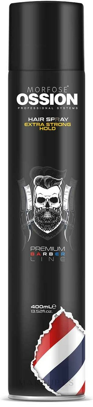 Morfose Ossion Premium Barber Extra Strong Hair Spray Laca De Cabello