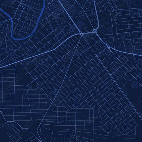 Grozny Dark Blue Vector Map Boundless Maps