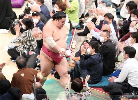 ＜春場所 2日目＞照ノ富士を破った大栄翔（撮影・成瀬 徹） ― スポニチ Sponichi Annex スポーツ