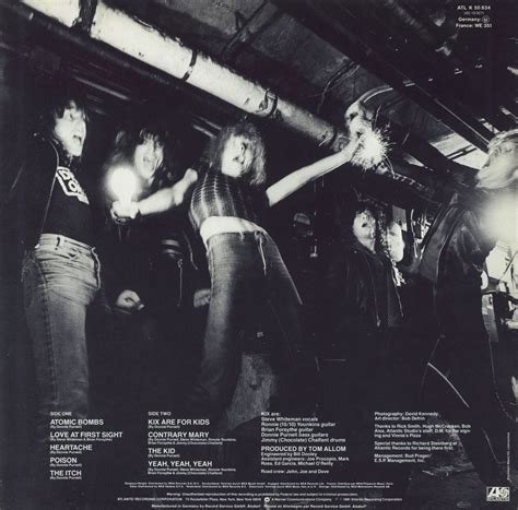 Kix Kix German Vinyl LP — RareVinyl.com
