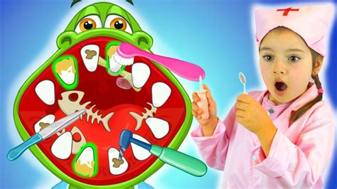 Мультики для дітей Врятуйте крокодила! | Клініка для тварин | Арина ...