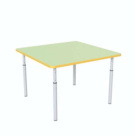 Купить Детский стол квадратный регулируемый по высоте Ø22 в Ø27