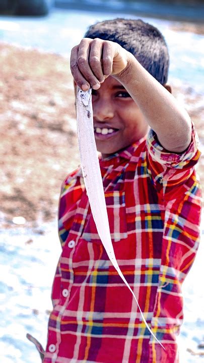 Boy Indian Fishing Free Photo On Pixabay