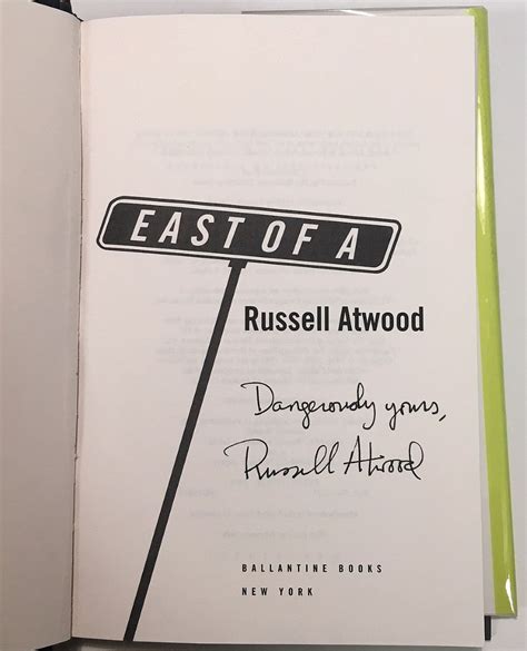 East Of A Russell Atwood First