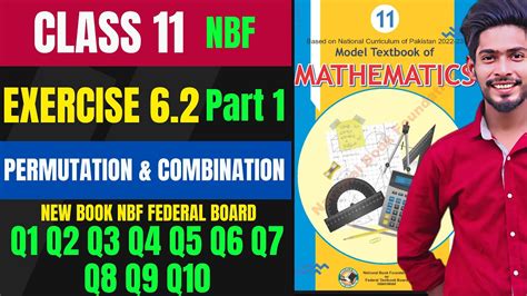 Class 11 Ex 6 2 Permutation NBF XI Ex 6 2 NEW Maths Federal Board