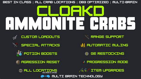 [DB3] Cloakd Ammonite Crabs [ALL LOCATIONS] [ITEM UPGRADES] [RESTOCKING] [MULING] [RANGE SUPPORT ...