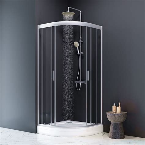 Душевой уголок с поддоном 90x90 AM.PM X-Joy W88G-205-090MT64 прозрачное ...