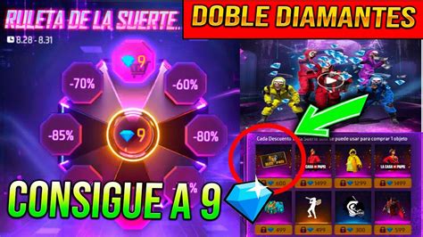 RECARGA DOBLE DIAMANTES COMO CONSEGUIR EL PASE A 9 DIAMANTES EN LA