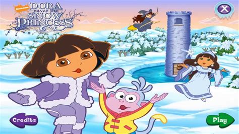 Dora Save The Snow Princess Youtube