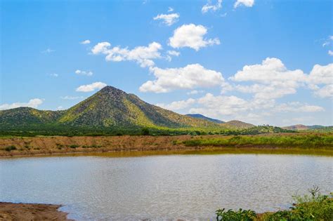 Somali Landscapes And National Parks Lake In Borama