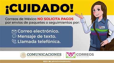 Correos De México No Solicita Pagos Servicio Postal Mexicano