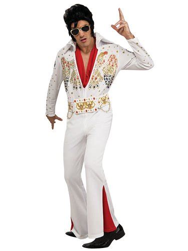 Adult Elvis King Of Rock Halloween Costumes And Wigs